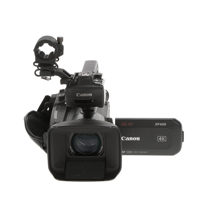 【決算セール2026】【中古品】Canon XF405 業務用4Kデジタルビデオカメラ(3G-SDI端子付き)