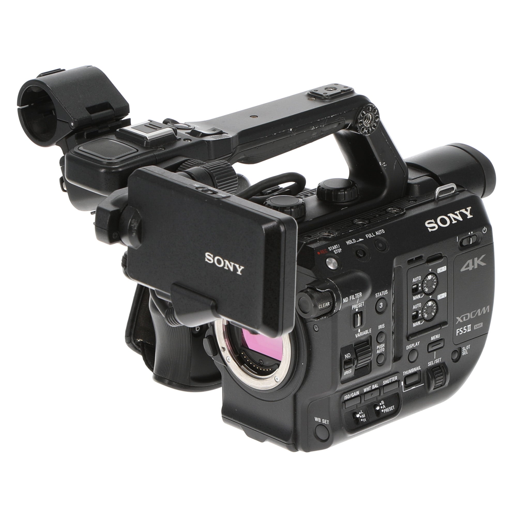 中古品】SONY PXW-FS5M2 XDCAMメモリーカムコーダー(ボディのみ