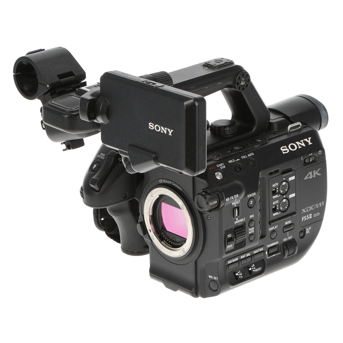 中古品】SONY PXW-FS5M2 XDCAMメモリーカムコーダー(ボディのみ
