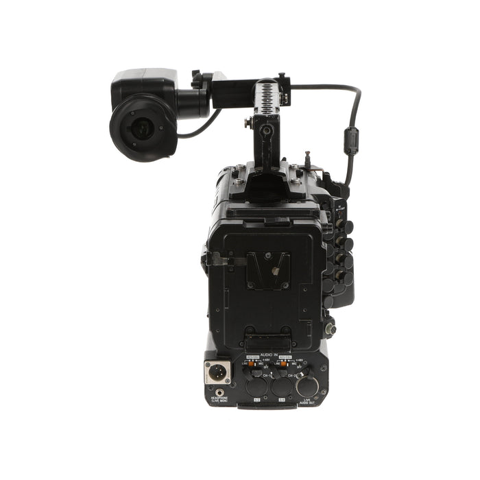 【中古品】SONY PMW-F55 ＋ DVF-EL100 + CBK-55BK CineAlta 4Kカメラ(ビューファインダー/EFPスタイルビルドアップキット付属)(ジャンク品)