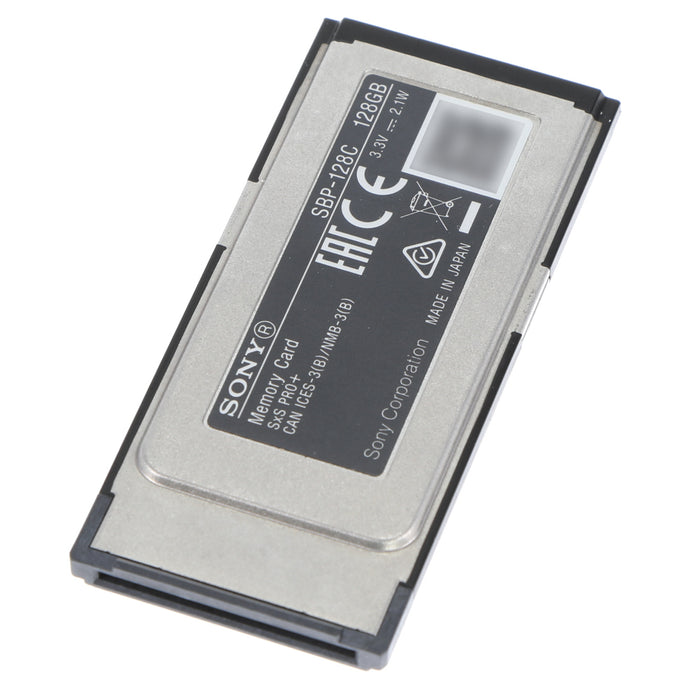 【中古品】SONY SBP-128C SxS PRO+ メモリーカード 128GB