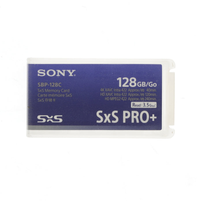 【中古品】SONY SBP-128C SxS PRO+ メモリーカード 128GB