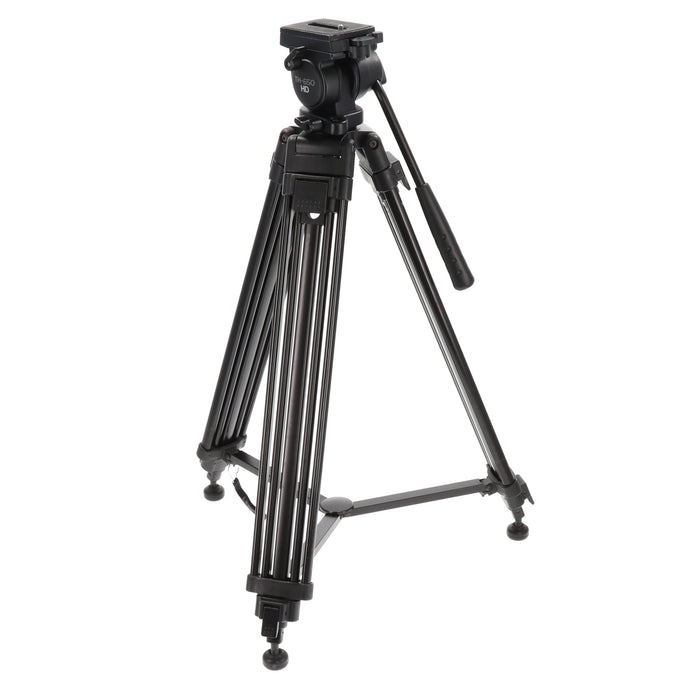 【中古品】Libec TH-650HD 小型ビデオカメラ用三段三脚