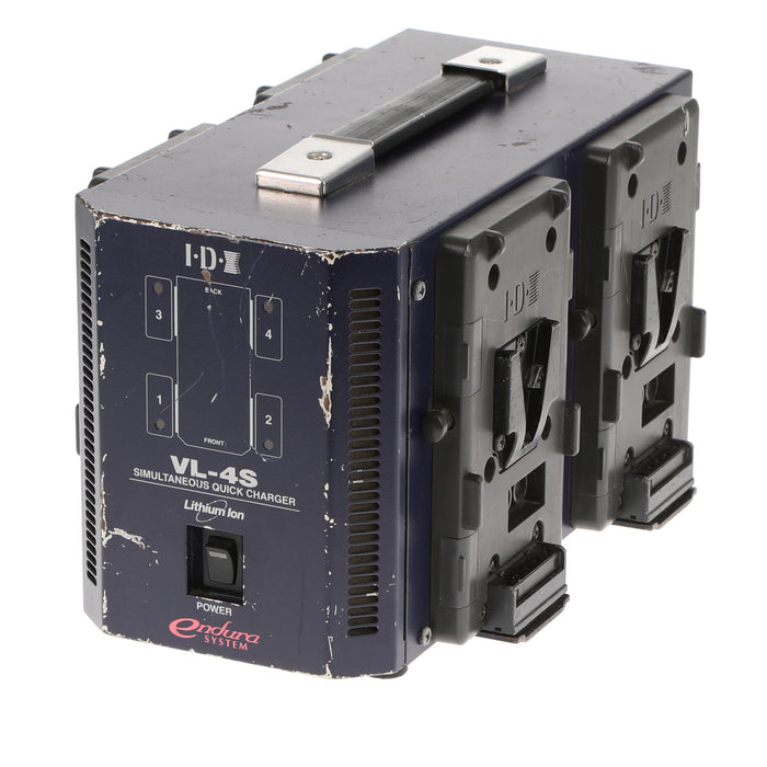 【中古品】IDX VL-4S 4連同時急速充電器（旧型）