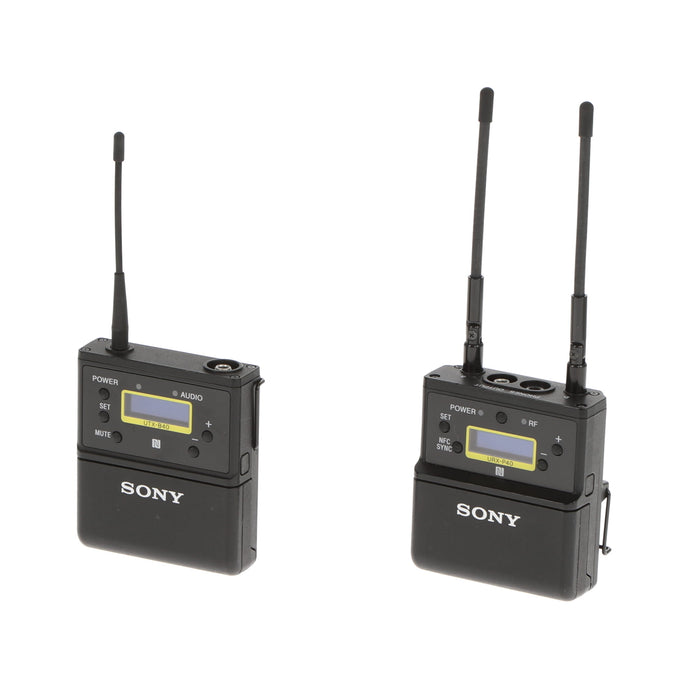 【中古品】SONY UWP-D21 B帯アナログワイヤレスマイクロホンパッケージ(ボディーパックトランスミッター/ポータブルチューナー)