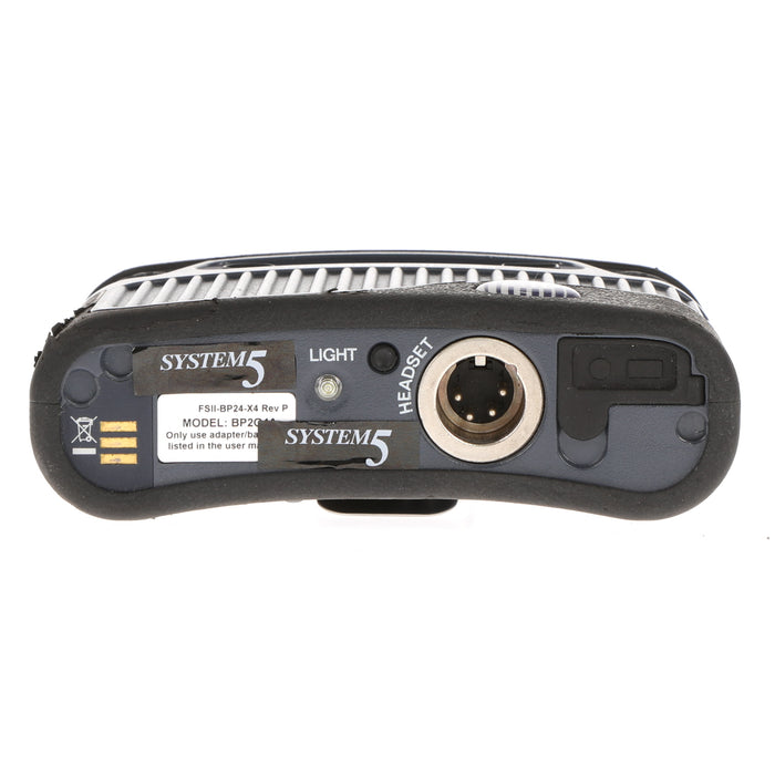 【中古品】Clear-Com FSII-BP24-X4 + CC-32 2.4GHzベルトパック + イヤフォン付ネックセット