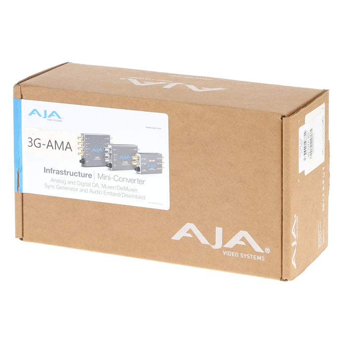 【中古品】AJA Video Systems 3G-AMA 3G-SDIエンベッダー/ディスエンベッダー