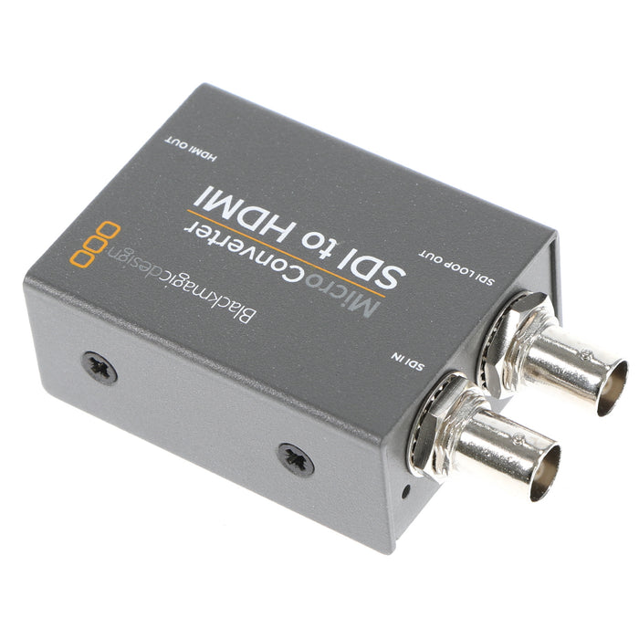 【中古品】BlackmagicDesign CONVCMIC/SH/WPSU Micro Converter SDI to HDMI wPSU(パワーサプライ付属)