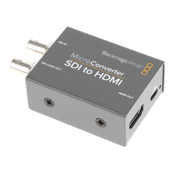 【中古品】BlackmagicDesign CONVCMIC/SH/WPSU Micro Converter SDI to HDMI wPSU(パワーサプライ付属)