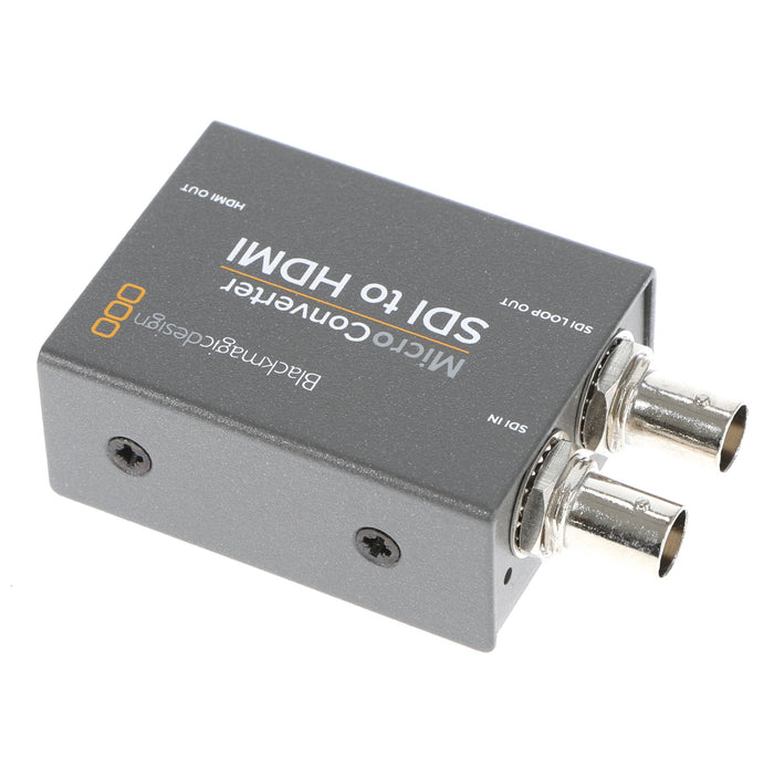 【中古品】BlackmagicDesign CONVCMIC/SH/WPSU Micro Converter SDI to HDMI wPSU(パワーサプライ付属)