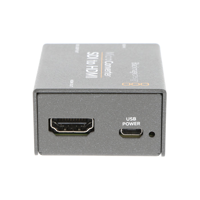 【中古品】BlackmagicDesign CONVCMIC/SH/WPSU Micro Converter SDI to HDMI wPSU(パワーサプライ付属)