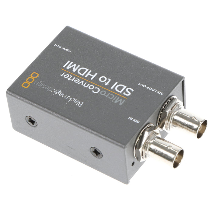 【中古品】BlackmagicDesign CONVCMIC/SH/WPSU Micro Converter SDI to HDMI wPSU(パワーサプライ付属)