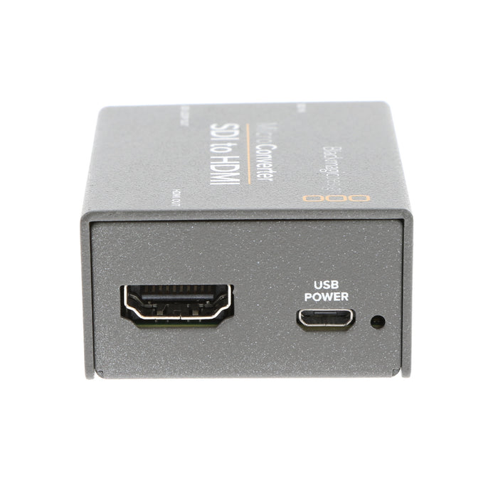 【中古品】BlackmagicDesign CONVCMIC/SH/WPSU Micro Converter SDI to HDMI wPSU(パワーサプライ付属)
