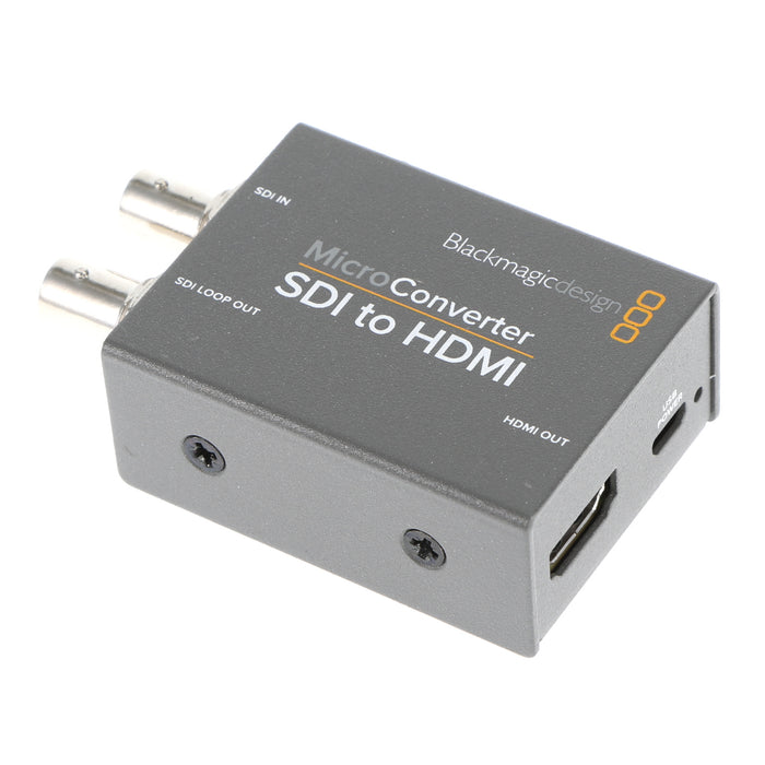 【中古品】BlackmagicDesign CONVCMIC/SH/WPSU Micro Converter SDI to HDMI wPSU(パワーサプライ付属)