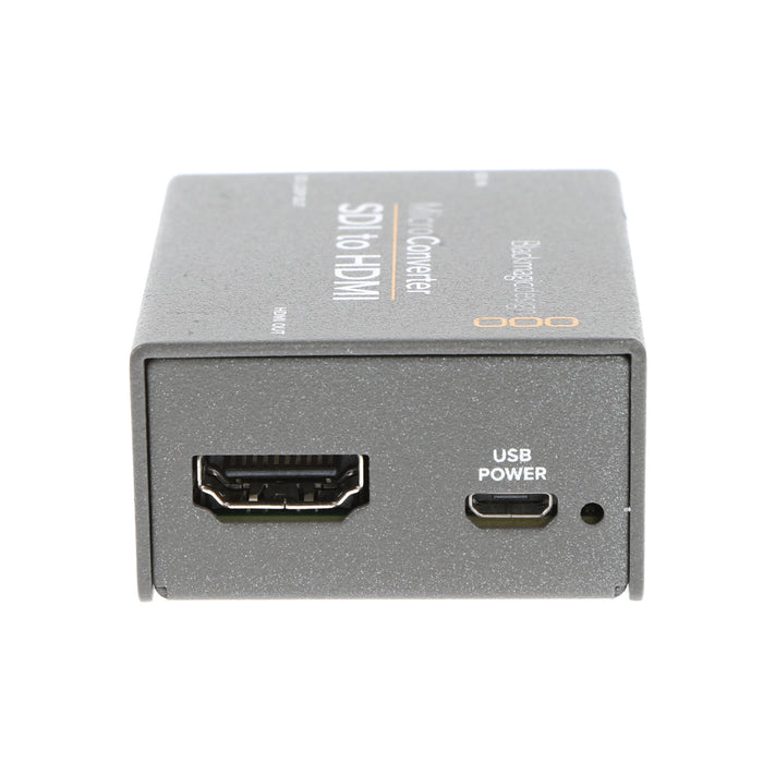 【中古品】BlackmagicDesign CONVCMIC/SH/WPSU Micro Converter SDI to HDMI wPSU(パワーサプライ付属)