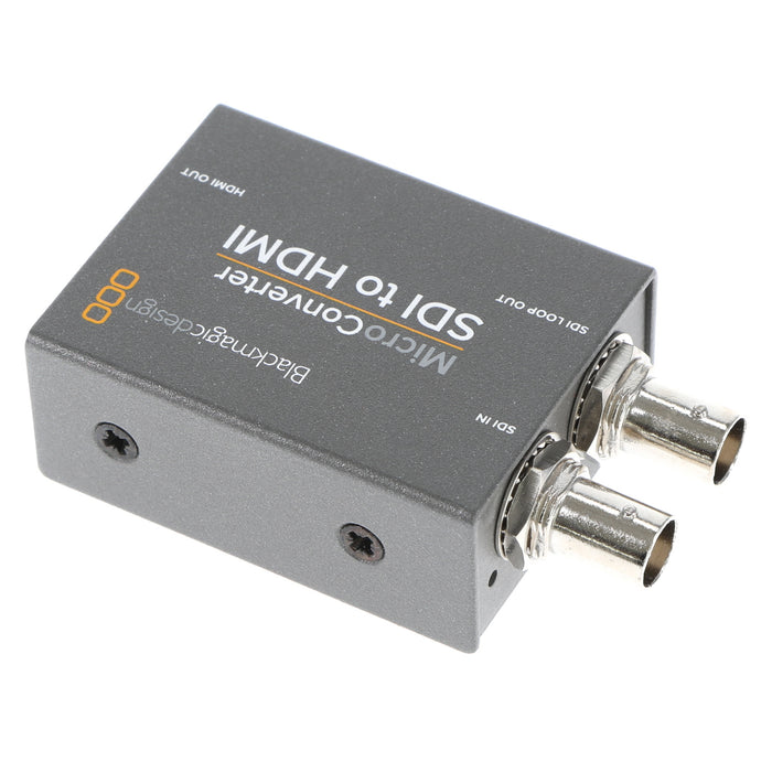 【中古品】BlackmagicDesign CONVCMIC/SH/WPSU Micro Converter SDI to HDMI wPSU(パワーサプライ付属)