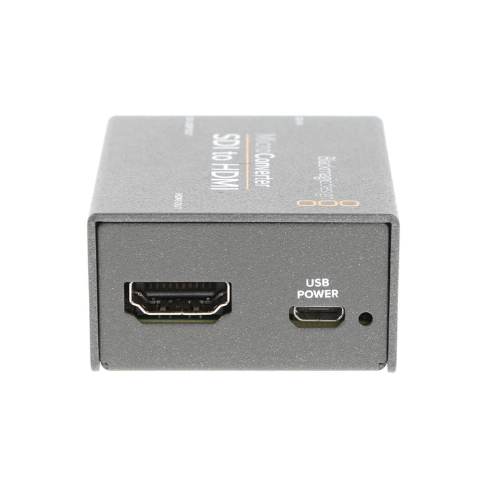 【中古品】BlackmagicDesign CONVCMIC/SH/WPSU Micro Converter SDI to HDMI wPSU(パワーサプライ付属)