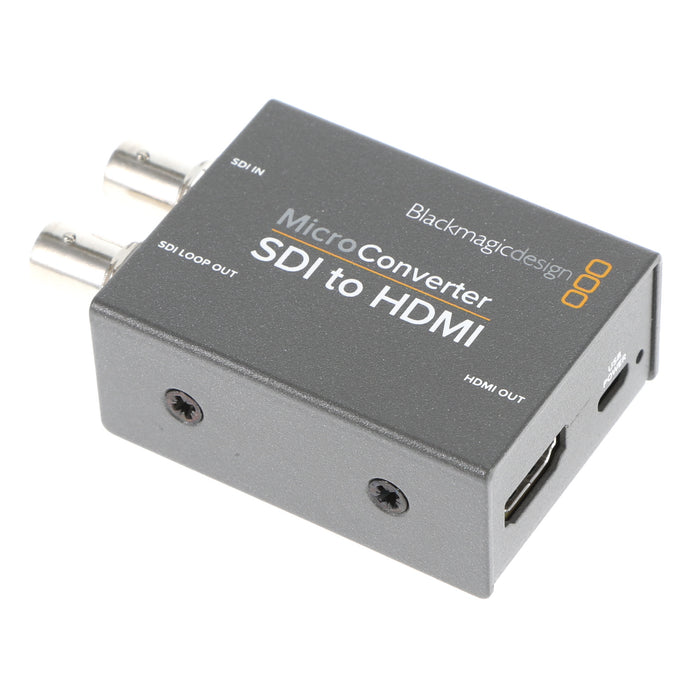 【中古品】BlackmagicDesign CONVCMIC/SH/WPSU Micro Converter SDI to HDMI wPSU(パワーサプライ付属)