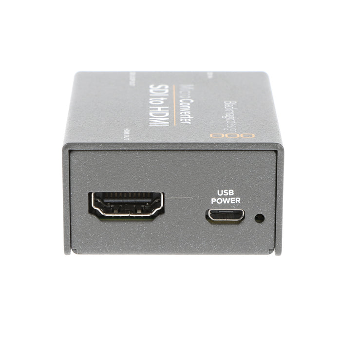 【中古品】BlackmagicDesign CONVCMIC/SH/WPSU Micro Converter SDI to HDMI wPSU(パワーサプライ付属)