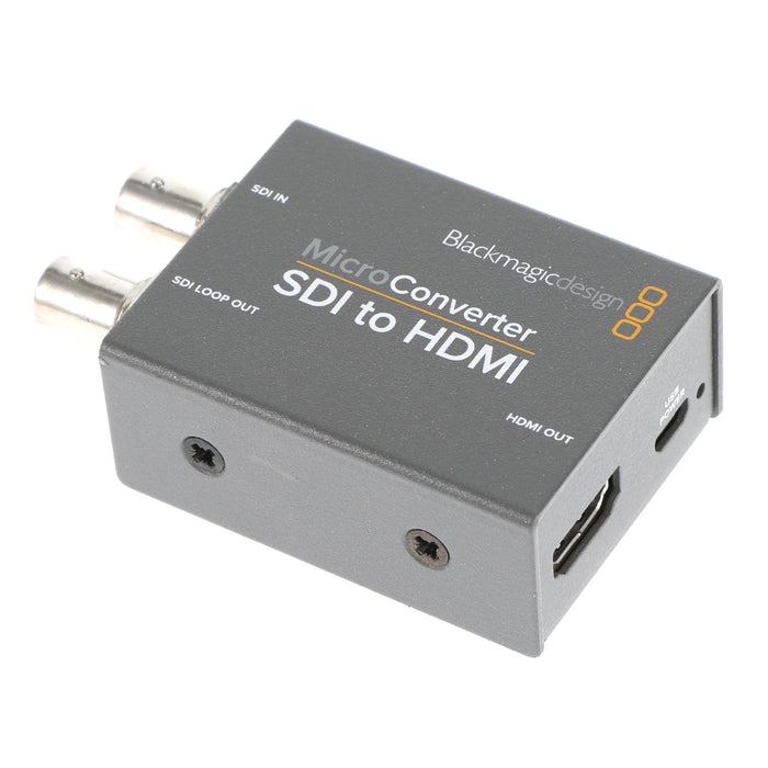 【中古品】BlackmagicDesign CONVCMIC/SH/WPSU Micro Converter SDI to HDMI wPSU(パワーサプライ付属)