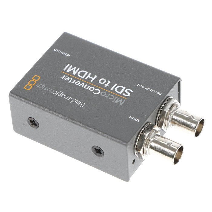 【中古品】BlackmagicDesign CONVCMIC/SH/WPSU Micro Converter SDI to HDMI wPSU(パワーサプライ付属)