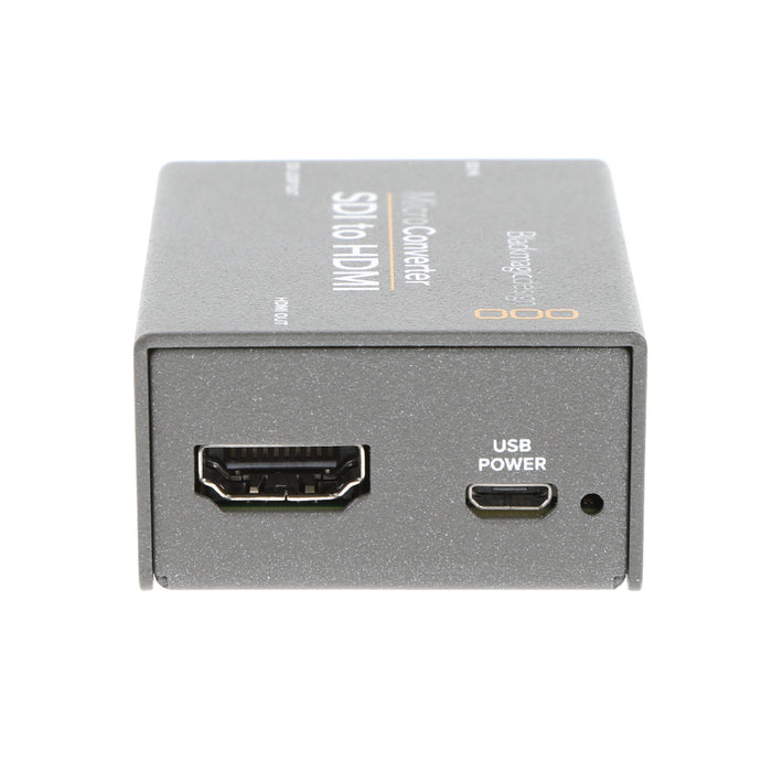 【中古品】BlackmagicDesign CONVCMIC/SH/WPSU Micro Converter SDI to HDMI wPSU(パワーサプライ付属)
