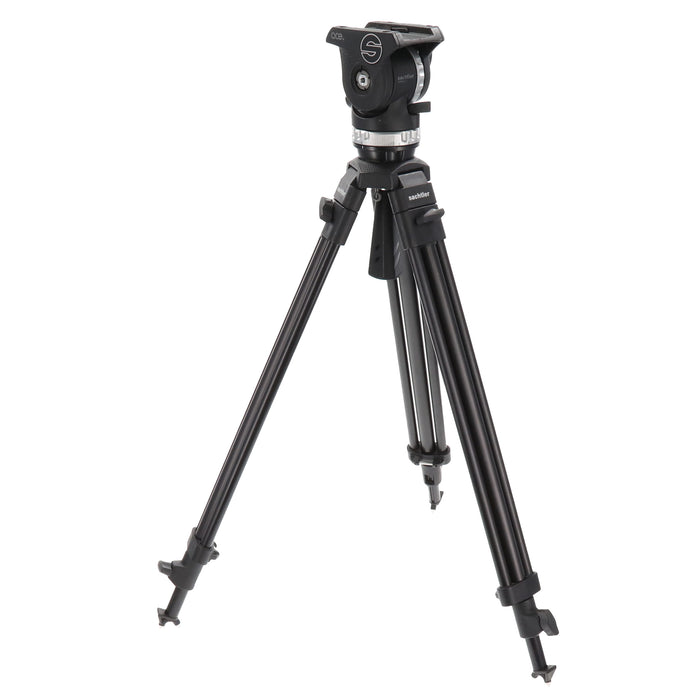 【中古品】Sachtler システムAce M MS(1001) Ace M 三脚キット(アルミ/3段/スプレッター無し)(ジャンク品)
