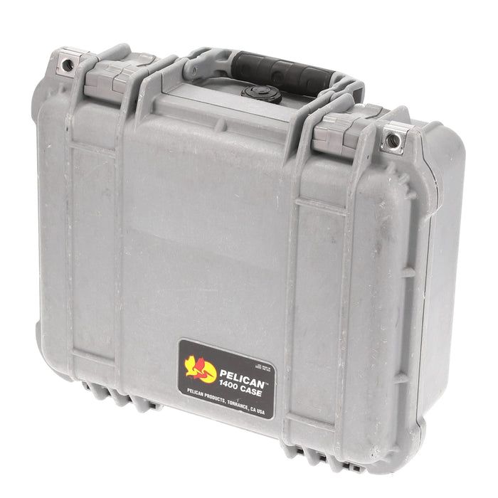 【中古品】PELICAN 1400NF-シルバー 1400 Protector Case (フォーム無し)