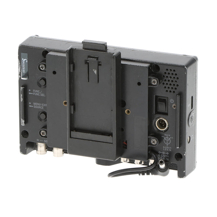 【中古品】TVLogic VFM-056WP 5.6インチ液晶ビューファインダー用モニター(プレミアムモデル)(ジャンク品)