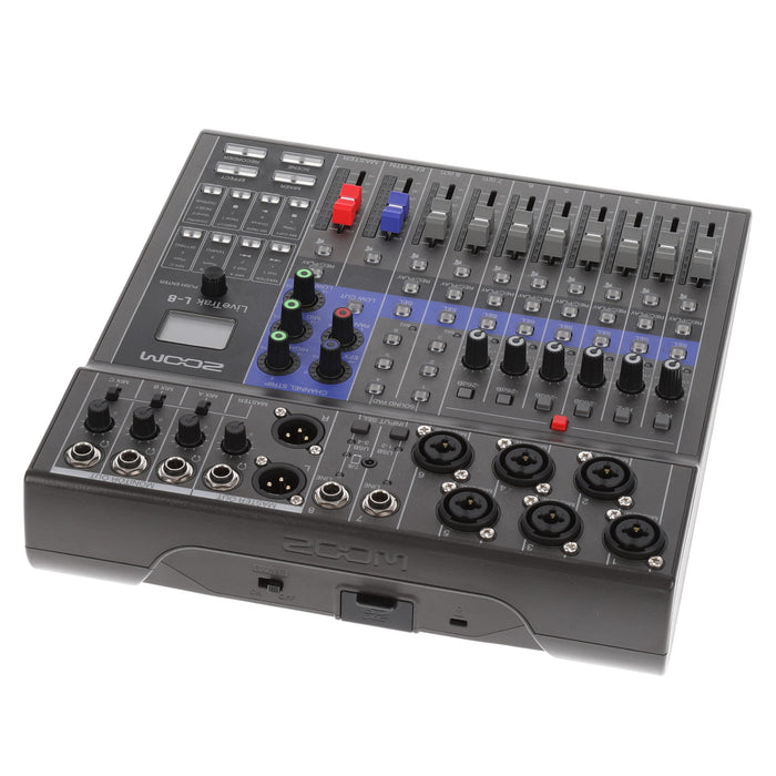 中古品】ZOOM L-8 8チャンネルデジタルミキサー/レコーダー - 業務用