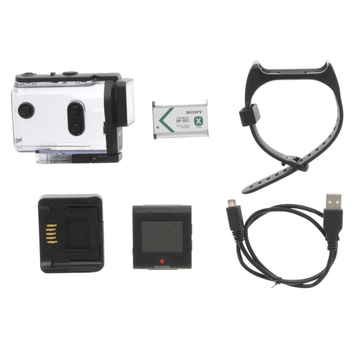 【中古品】SONY FDR-X3000R デジタル4Kビデオカメラレコーダー アクションカム(ライブビューリモコンキット)