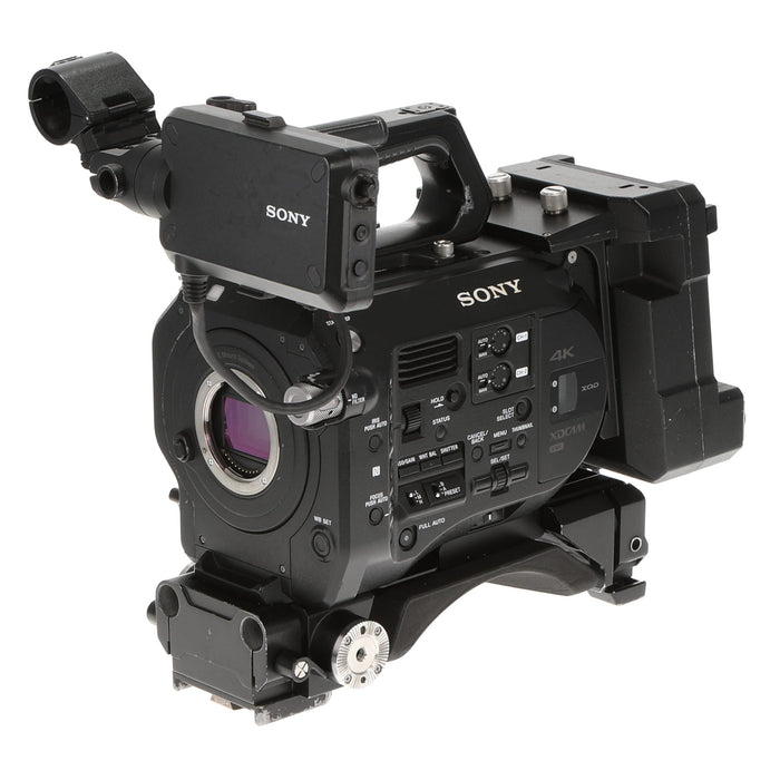 【中古品】SONY PXW-FS7 + XDCA-FS7 ＋ VCT-FS7 XDCAMメモリーカムコーダー(拡張ユニット/ライトウェイトロッドサポート付属)