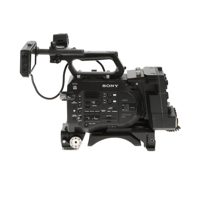 【中古品】SONY PXW-FS7 + XDCA-FS7 ＋ VCT-FS7 XDCAMメモリーカムコーダー(拡張ユニット/ライトウェイトロッドサポート付属)