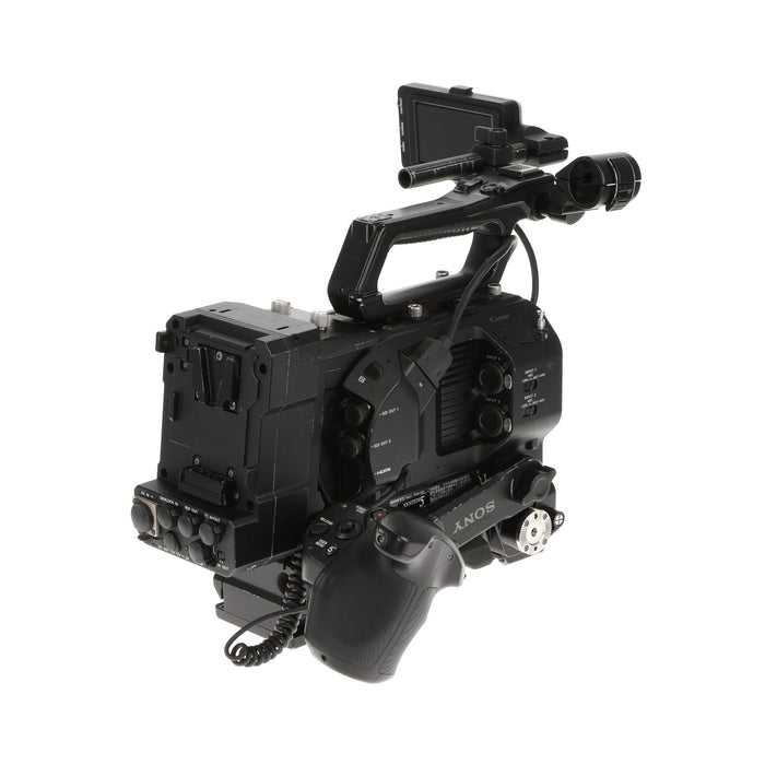 【中古品】SONY PXW-FS7 + XDCA-FS7 ＋ VCT-FS7 XDCAMメモリーカムコーダー(拡張ユニット/ライトウェイトロッドサポート付属)