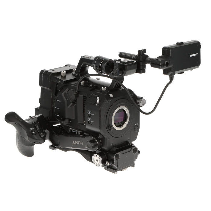 【中古品】SONY PXW-FS7 + XDCA-FS7 ＋ VCT-FS7 XDCAMメモリーカムコーダー(拡張ユニット/ライトウェイトロッドサポート付属)