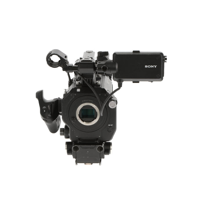 【中古品】SONY PXW-FS7 + XDCA-FS7 ＋ VCT-FS7 XDCAMメモリーカムコーダー(拡張ユニット/ライトウェイトロッドサポート付属)