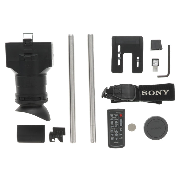 【中古品】SONY PXW-FS7 + XDCA-FS7 ＋ VCT-FS7 XDCAMメモリーカムコーダー(拡張ユニット/ライトウェイトロッドサポート付属)