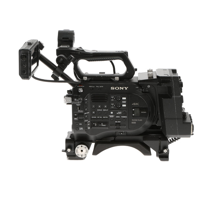 【中古品】SONY PXW-FS7M2 + XDCA-FS7 ＋ VCT-FS7 XDCAMメモリーカムコーダー(ボディのみ)(拡張ユニット/ライトウェイトロッドサポート付属)