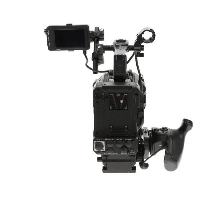 【中古品】SONY PXW-FS7M2 + XDCA-FS7 ＋ VCT-FS7 XDCAMメモリーカムコーダー(ボディのみ)(拡張ユニット/ライトウェイトロッドサポート付属)
