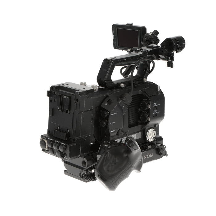 【中古品】SONY PXW-FS7M2 + XDCA-FS7 ＋ VCT-FS7 XDCAMメモリーカムコーダー(ボディのみ)(拡張ユニット/ライトウェイトロッドサポート付属)