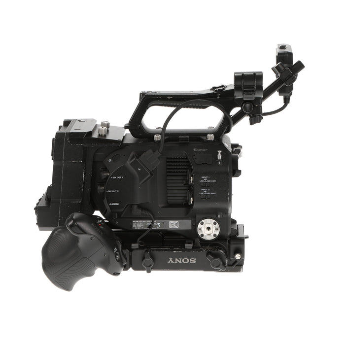 【中古品】SONY PXW-FS7M2 + XDCA-FS7 ＋ VCT-FS7 XDCAMメモリーカムコーダー(ボディのみ)(拡張ユニット/ライトウェイトロッドサポート付属)