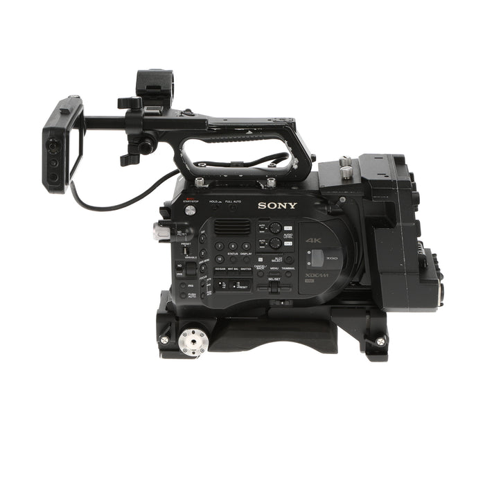 【中古品】SONY PXW-FS7M2 + XDCA-FS7 ＋ VCT-FS7 XDCAMメモリーカムコーダー(ボディのみ)(拡張ユニット/ライトウェイトロッドサポート付属)