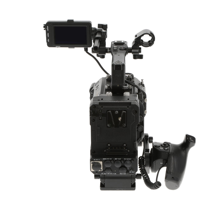 【中古品】SONY PXW-FS7M2 + XDCA-FS7 ＋ VCT-FS7 XDCAMメモリーカムコーダー(ボディのみ)(拡張ユニット/ライトウェイトロッドサポート付属)