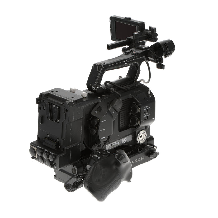 【中古品】SONY PXW-FS7M2 + XDCA-FS7 ＋ VCT-FS7 XDCAMメモリーカムコーダー(ボディのみ)(拡張ユニット/ライトウェイトロッドサポート付属)