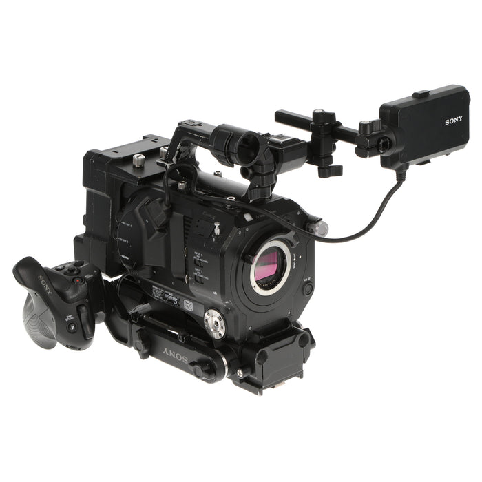 【中古品】SONY PXW-FS7M2 + XDCA-FS7 ＋ VCT-FS7 XDCAMメモリーカムコーダー(ボディのみ)(拡張ユニット/ライトウェイトロッドサポート付属)