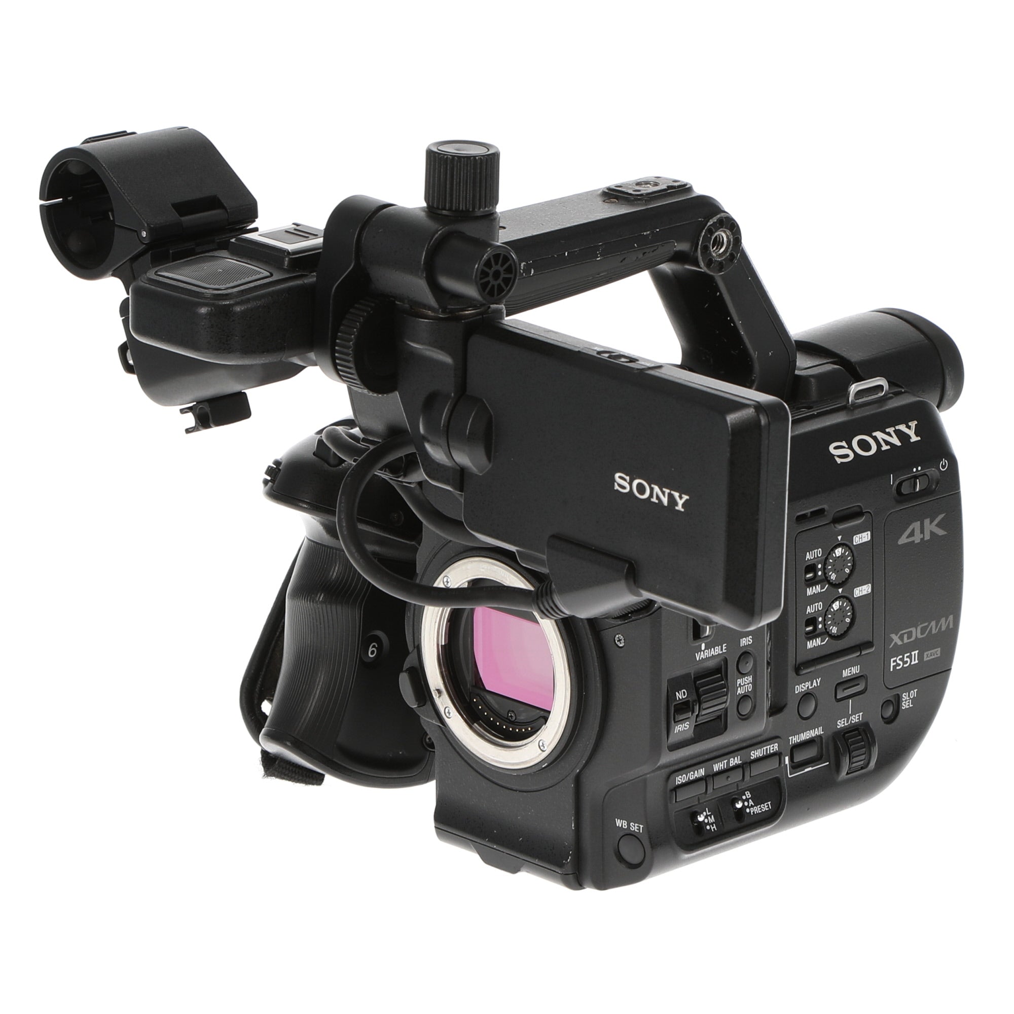 中古品】SONY PXW-FS5M2 XDCAMメモリーカムコーダー(ボディのみ
