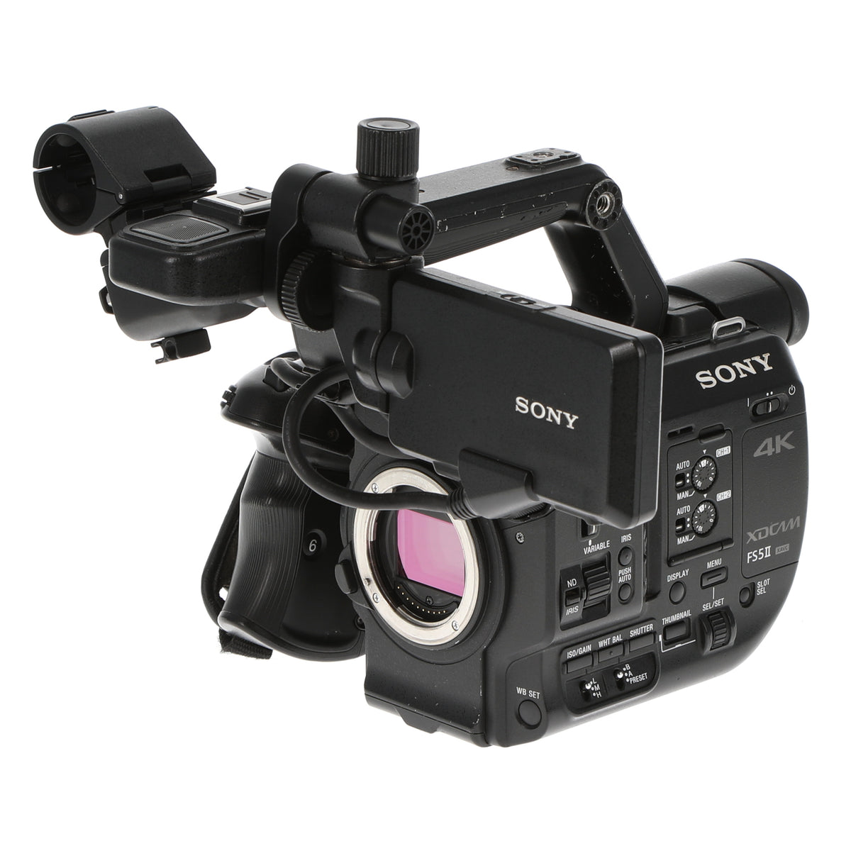 中古品】SONY PXW-FS5M2 XDCAMメモリーカムコーダー(ボディのみ