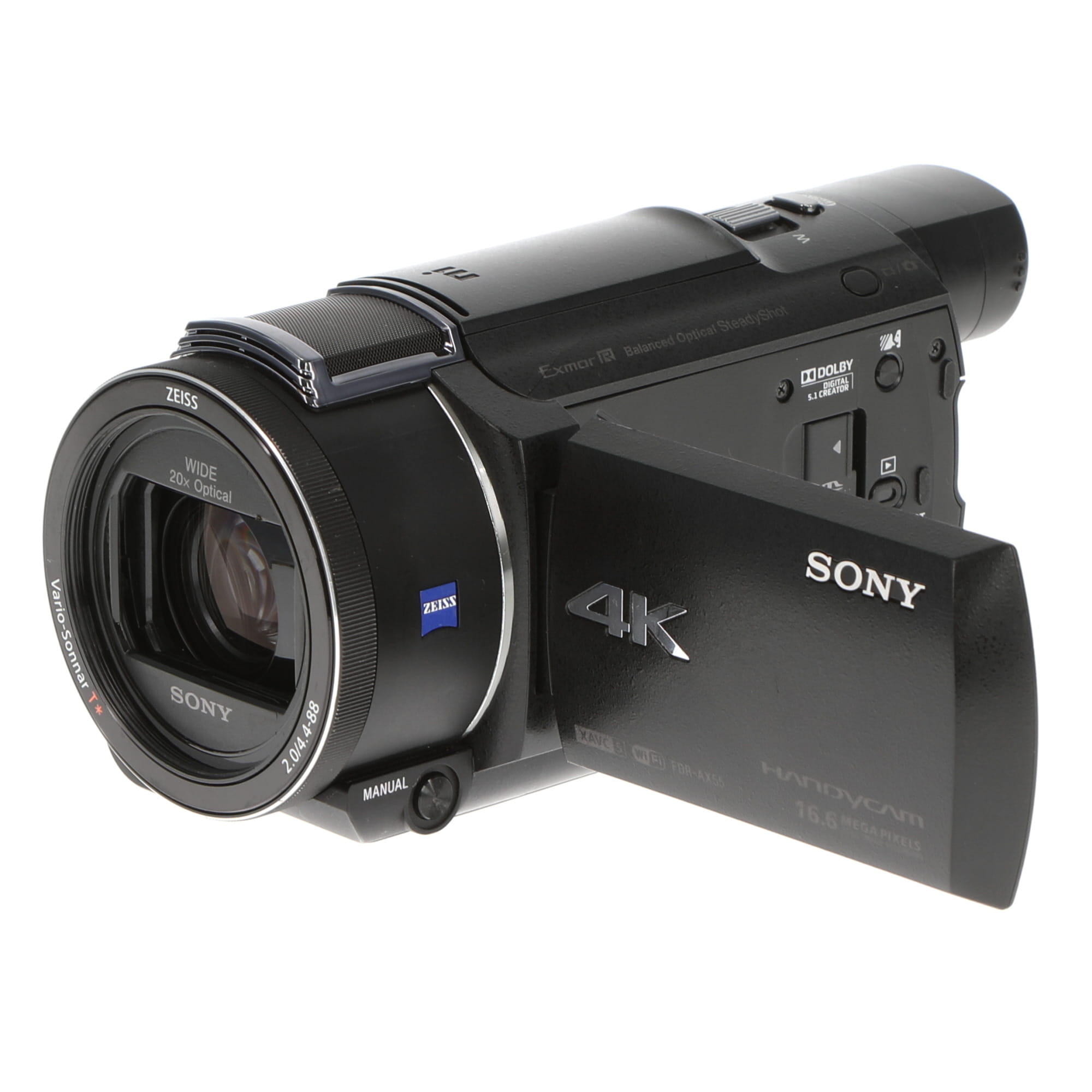 中古品】SONY FDR-AX55 デジタル4Kビデオカメラレコーダー - 業務用