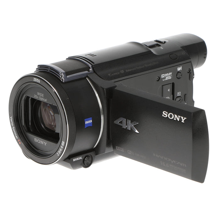 「値下げ」【美品】SONY FDR-AX55 4Kビデオカメラ ブラック 中古品】SONY FDR-AX55 デジタル4Kビデオカメラレコーダー - 業務用