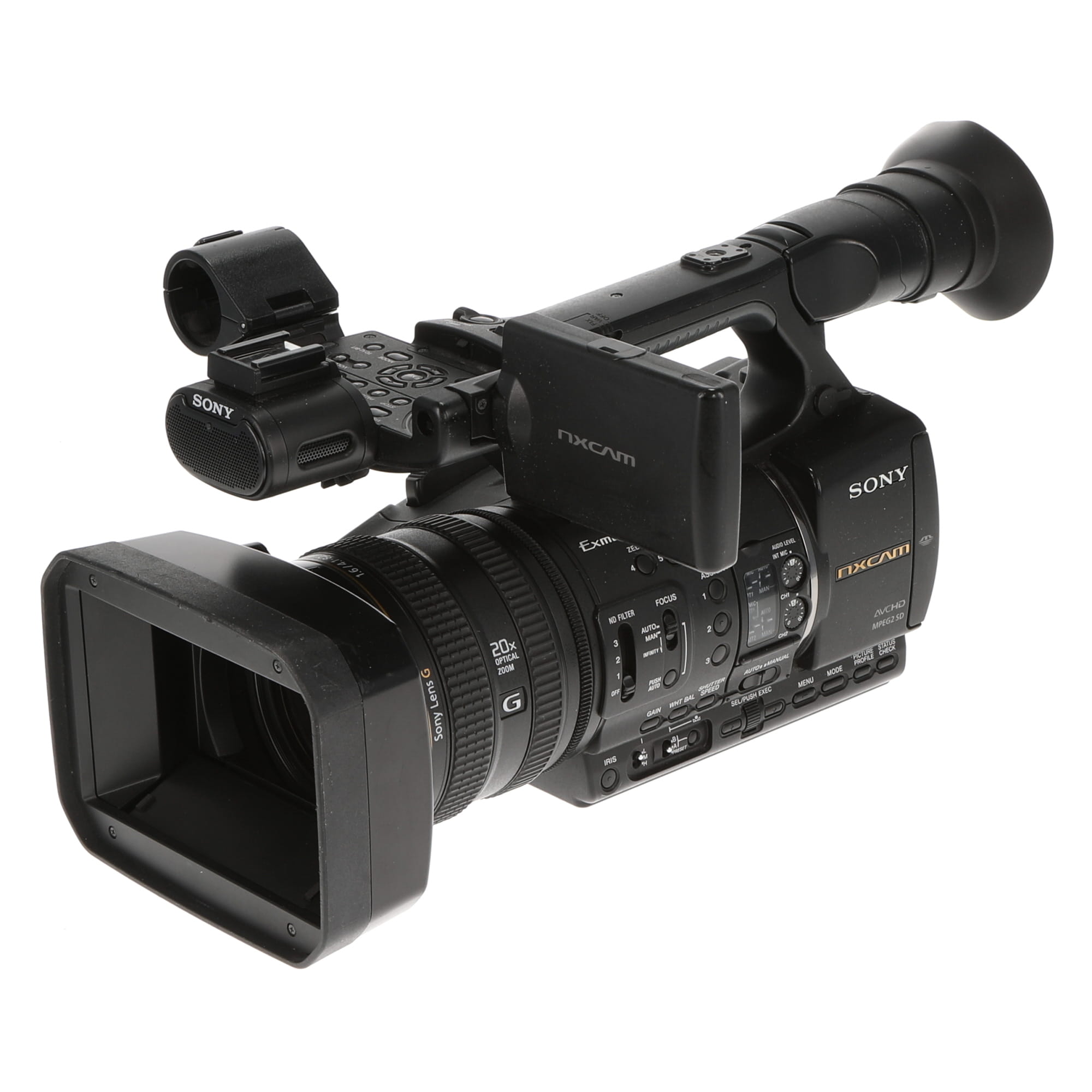 SONY HXR-NX5J 業務用ビデオカメラ本体　【ジャンク品】 中古品】SONY HXR-NX5J NXCAMカムコーダー(ジャンク品) - 業務用撮影
